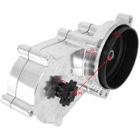 Reduziergetriebe Chrom doppelt Kette für pocket quad (6.5mm) Bilder 1