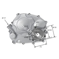 Kupplungsgehäuse Quad SHINERAY 250 ST-9E - STIXE