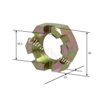 Mutter für Achse Welle Quad Shineray 250 ccm ST-9E (typ 1)