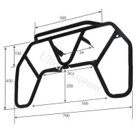 Gepäckträger für Quad Shineray 300 ST-4E