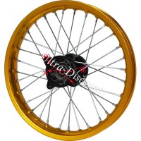 Felge vorn 14'', gold, für dirt bike (Typ 2) Bilder 1
