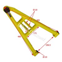 Querlenker vorne links für Quad Bashan 250cc BS250AS-43 Bilder 1