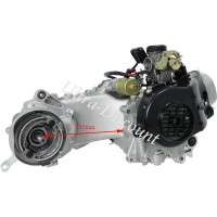 Motor für Motorroller 50 ccm GY6 139QMB (Trommelbremse, 10'' Felge)