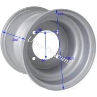Felge hinten für Quad JYG 200 ccm (18x9.5-8) 200mm Bilder 1
