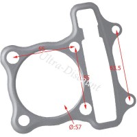 Dichtung Zylinderkopf  für Motor 150 ccm Shineray (XY150ST) Bilder 1
