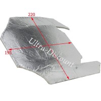 Benzintankschutz in Aluminium Pocket Quad
