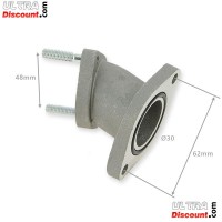 Ansaugstutzen für Motor Zongshen 30 mm dirt bike Bilder 1