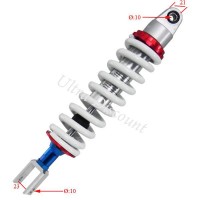 Stoßdämpfer dirt bike (Modell 11) 365mm bis 380mm - Weiss Bilder 1