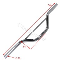 Lenker pocket bike cross (silber) Bilder 1