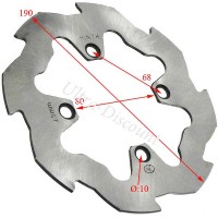 Bremsscheibe Shark für dirt bike Typ 4