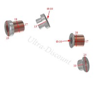 Silentblock Stoßdämpfer für Quad Shineray 350ccm (XY350ST-2E)