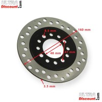 Bremsscheibe für Dirt Bike (160 mm)