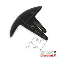 Kotflügel vorn für scooter aus China schwarz - Typ2 Bilder 1