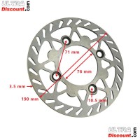 Bremsscheibe für dirt bike (Typ 5)