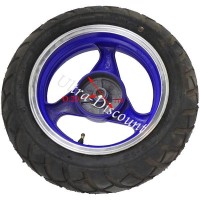 Rad hinten komplett für Jonway Skooter (schwarz) Bilder 2