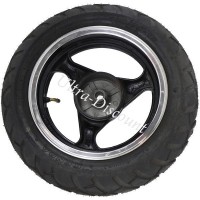 Rad hinten komplett für Jonway Skooter (schwarz) Bilder 1