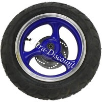 Rad vorn komplett für Jonway Skooter (blau) Bilder 1