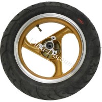 Rad vorn für chinesischen Skooter (Gold  - typ 3) Bilder 1