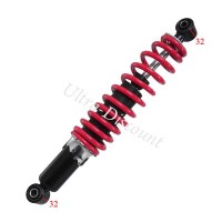 Stoßdämpfer hinten für Quad 200 ccm (360 mm) - Rot Bilder 1