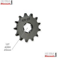 Ritzel, verstärkt, 13 Z für dirt bike (428 : Ø:20mm)