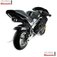 Pocket Bike 49cc schwarz mit Frontoptik Bilder 3