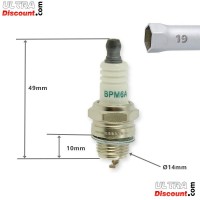 Zündkerze BPM6A für Teile Pockets Replik R1 Bilder 1