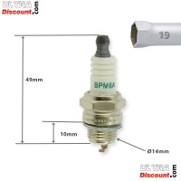 Zündkerze BPM6A für Pocket Cross Teile