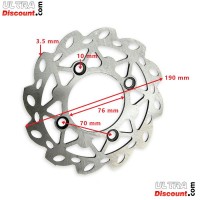 Bremsscheibe Shark für dirt bike Typ 5 Bilder 1