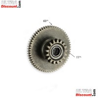 Anlasserritzel verdoppelt für Dirt Bike 200ccm - 250ccm (17 Z) (type2) Bilder 2