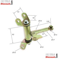 Achsschenkel vorne links für elektrischen Quad Bigfoot