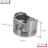 Kolben-kit Mikrobogen für Ersatzteile Shineray 250 STIXE ST9E ( typ 2) Bilder 1