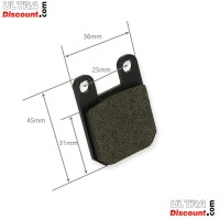 Bremsbelag für pocket ATV (Typ 8) Bilder 1