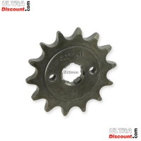 Ritzel, verstärkt, 14 Zähne für dirt bike (520 : Ø:20mm)