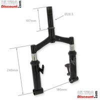 Gabel für Mini Citycoco, komplett (240mm) Bilder 1