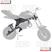 kompletter Pocketbike Rahmen mit Schwinge (typ 2)