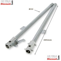 Gabelrohre (Paar) für pocket bike (+10cm) Bilder 1