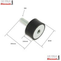 Silentblock M8 30x15 fur Shineray 250cc Bilder 1