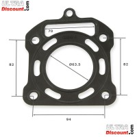 Dichtungssatz für Motor CG200-A mit Wasserkühlung Bilder 1
