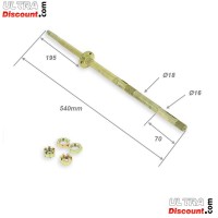 Antriebsachse für Quad elektrische