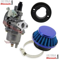 Vergaser-Set 12 fur pocket Bike Nitro (Blau) Bilder 1