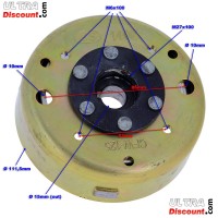 Magnetzünder für chinesischen Skooter 125 ccm