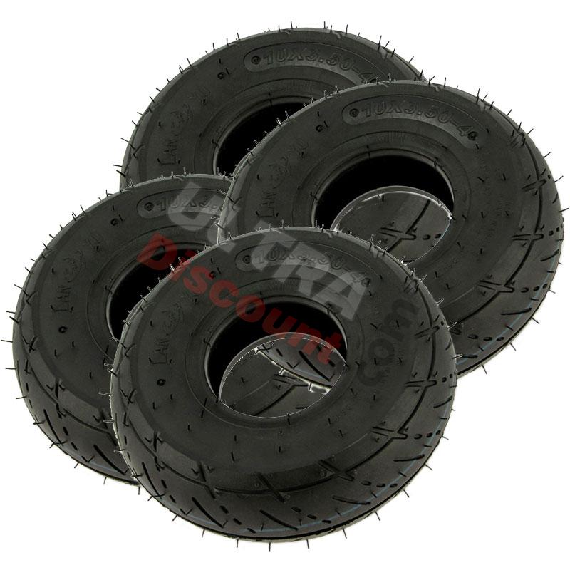 Straßenreifensatz 3.50-4 (4 Stk) für pocket quad, Pocket quad Teile Straßenreifensatz 3.50-4 (4 Stk) für pocket quad, Pocket quad Teile