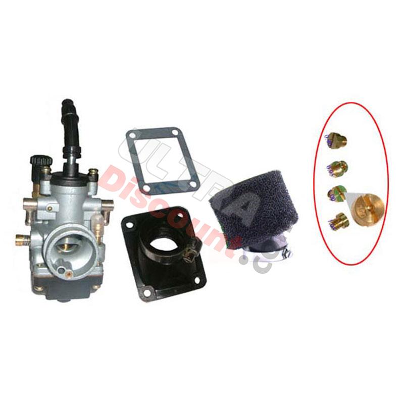 Vergaser 19 + Düsen + Filter (schwarz) für MTA4 Pocket Bike, Teile Pocket Blata MT4 Vergaser 19 + Düsen + Filter (schwarz) für MTA4 Pocket Bike, Teile Pocket Blata MT4