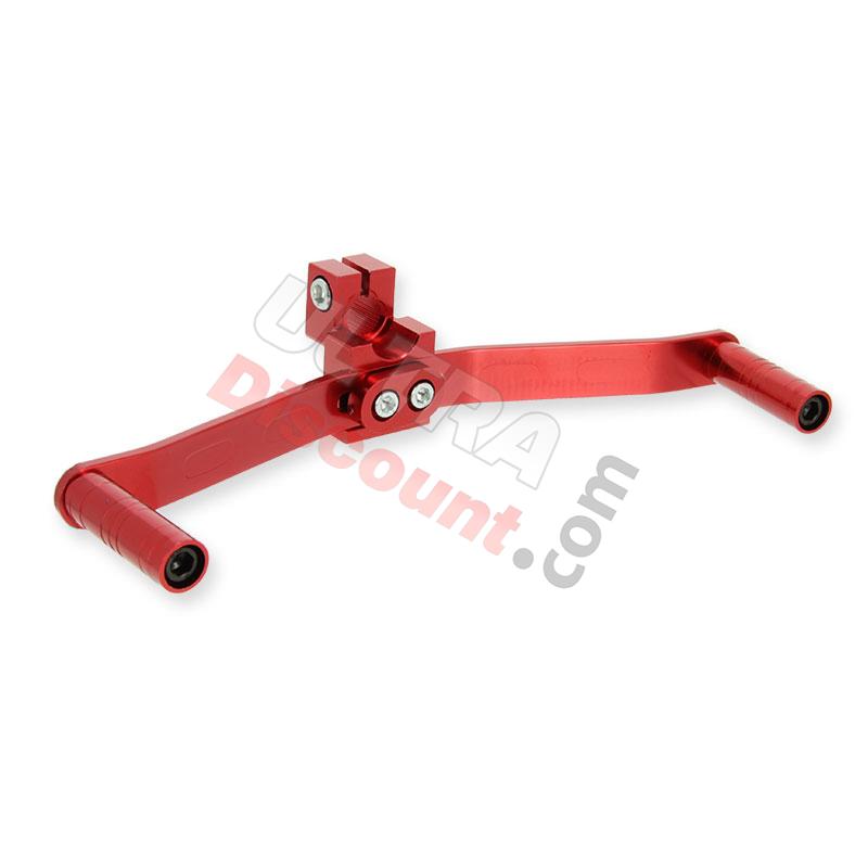Ganghebel aus Alu für Quad (rot), Ersatzteile Shineray 150 STE