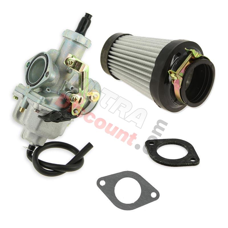 Vergaser -Satz 30 mm für Quad Shineray 200 ccm + Adapter, Ersatzteile Shineray 200STIIE und STIIEB
