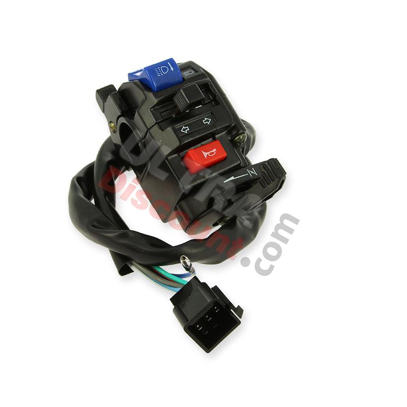 Lenkerschalter links für Quad Shineray 250 ccm ST-9E, Ersatz Shineray 250 STIXE ST9E Lenkerschalter links für Quad Shineray 250 ccm ST-9E, Ersatz Shineray 250 STIXE ST9E