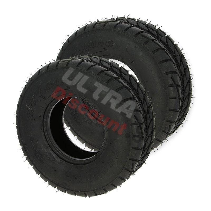 Ein Paar Reifen Road vorn ATV 200ccm (19x7.00-8), Ersatz Chinese Quad 200ccm Ein Paar Reifen Road vorn ATV 200ccm (19x7.00-8), Ersatz Chinese Quad 200ccm