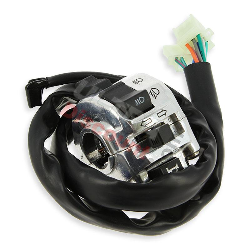 Lenkerschalter links für Spy Racing 250cc F3 - Alu, Teile ATV SPY250F3