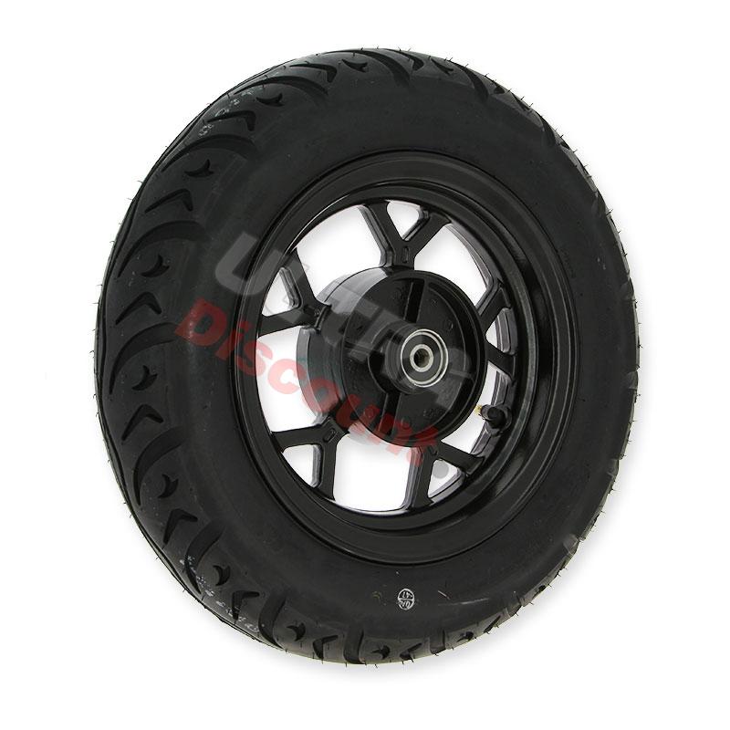 Rad hinten komplett 3.50-10 für Dax Skymax Schwarz (Euro 4 - Euro 5), Teile Dax Skymax Rad hinten komplett 3.50-10 für Dax Skymax Schwarz (Euro 4 - Euro 5), Teile Dax Skymax