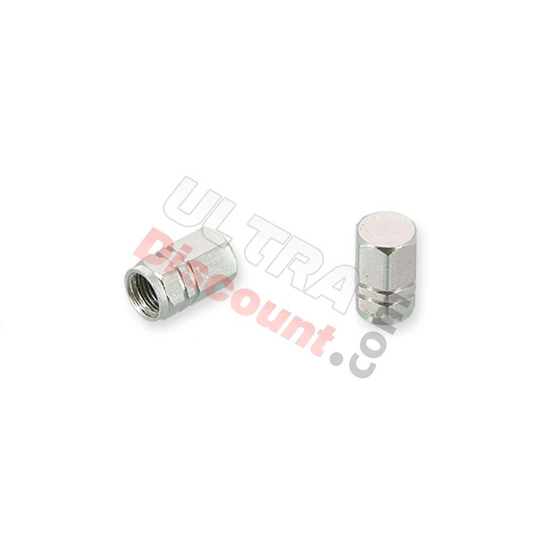 Paar Ventilkappen hellgrau, Teile Pocket Replik R1 Paar Ventilkappen hellgrau, Teile Pocket Replik R1
